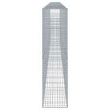 Gabion Basket with Cover 900x50x200 cm Galvanised Iron 3295174