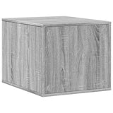 Cat Litter Box Enclosure Grey Sonoma 47x59x42 cm Engineered Wood 857765