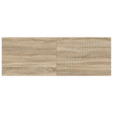 Wall-Mounted Headboard HAARLEM Sonoma Oak Engineered Wood 896957