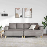 Sofa Set 3 pcs Taupe Fabric 3335117