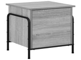 Storage Box Grey Sonoma 40.5 x 40 x 49.5 cm Engineered Wood 8013665