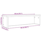Kitchen Racks Stackable 2 pcs Sonoma Oak 50x15x16 cm 860486