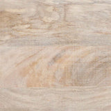 Sideboard White 60 x 33 x 75 cm Solid mango wood 4018119