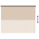 Outdoor Roller Blind 225 cm Beige 43422