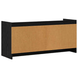 TV Cabinet 102 x 33 x 47 cm Black Oak Engineered Wood 8011164
