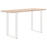 Bar Table Legs U-Shaped 2 pcs White 60x cm Steel 4013225