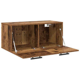 Wall Cabinet Old wood 80 x 36.5 x 35 cm Engineered wood 879558