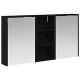 Bathroom Cabinet Set 3 pcs 116 x 16 x 62.5 cm Engineered wood 3403809