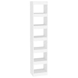 Book Cabinet/Room Divider White 40x30x198 cm 811637