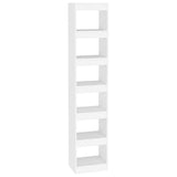 Book Cabinet/Room Divider White 40x30x198 cm 811637