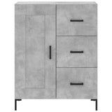 Highboard Concrete Grey 69,5x34x180 cm Engineered Wood 3200005