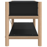 ZNTS TV Cabinet Black 82x38x45 cm Engineered Wood 345661
