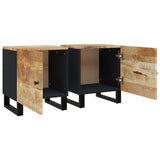 Bedside Cabinets 2 pcs 40x33x46 cm Solid Wood Mango 345209