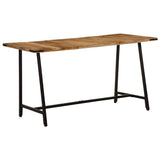 Dining Table 140x70x75 cm Solid Wood Mango 373609