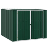 Garden Shed Green 195x198x159 cm Galvanised Steel 46253