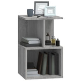 Bedside Cabinets 2 pcs Grey Sonoma 35x35x55 cm Engineered Wood 815186