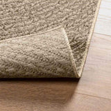 Rug ZIZUR Beige 200x290 cm Jute Look Indoor and Outdoor 4010411