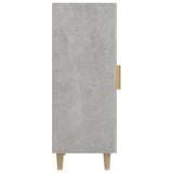 Sideboard Concrete Grey 34.5x34x90 cm Engineered Wood 812325