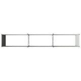 Raised Garden Bed Ivory 240 x 40 x 55 cm cold-rolled steel 8006260