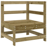 ZNTS 10 Piece Garden Sofa Set Impregnated Wood Pine 3250683