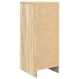 Shoe Cabinet Sonoma Oak 29.5x34x76 cm Engineered Wood 861861