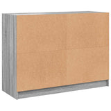 Sideboard Grey Sonoma 102x37x75.5 cm Engineered Wood 3295876