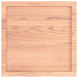 Bathroom Countertop Light Brown 60x60x cm Treated Solid Wood 3156111