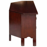 TV Cabinet Brown 100 x 40.5 x 46 cm Solid Mahogany Wood 42009936