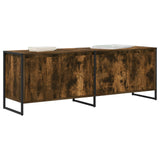 TV Cabinet Smoke Oak 140 x 36 x 49.5 cm Engineered Wood 886512