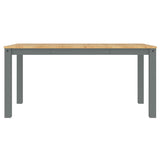 4 Piece Dining Set "PANAMA" Grey Solid Wood Pine 3345177