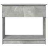 Console Table with Drawers Concrete Grey 85.5x38.5x74.5 cm 861394