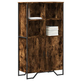 Highboard Smoked Oak 79.5x35.5x137.5 cm Engineered wood 3295309