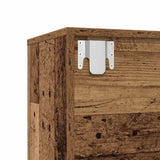 Book Cabinets 3 pcs Old Wood Engineered Wood 3328549