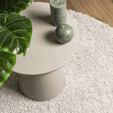 Shaggy Rug PAMPLONA High Pile Modern Cream 140x200 cm 375235