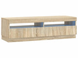 5 Piece LED TV Cabinet Sonoma Oak Engineered Wood 3416839