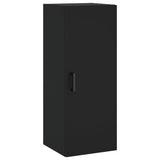 Highboard Black 34.5x34x180 cm Engineered Wood 3198978