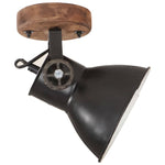 Industrial Wall/Ceiling Lamps 2 pcs Black 20x25 cm E27 320514