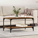 Coffee Table Old Wood 80 x 50 x 40 cm Engineered Wood 883494