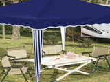 Pop-up Party Tent 288 x 288 x 245 cm Blue Oxford Fabric 42019747