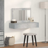 Dressing Table Grey 100 x 40 x 70 cm Engineered Wood 865211