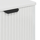 Bathroom Sink Cabinet High gloss white 60.5 x 33.5 x 61 cm 883418