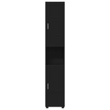 Bathroom Cabinet Set TULUM Black 37 x 31.5 x 203 cm 880352