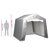 Storage Tent 300x300 cm Steel Grey 3079587