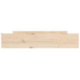 Bed Drawers 2 pcs Solid Wood Pine 814974