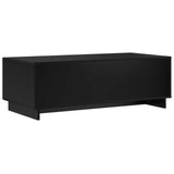 Coffee Table Black 102 x 50.5 x 35 cm Engineered Wood 8011451