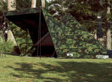 Family Tent Tipi 6-Person Camouflage Waterproof 4009444