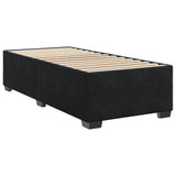 Bed Frame without Mattress Black 90x190 cm Single Velvet 3284603