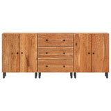 Side Cabinets 3 pcs 60x33x75 cm Solid Wood Acacia 3206286