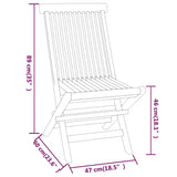3 Piece Garden Dining Set Solid Wood Teak 3087190