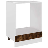 Oven Cabinet Lyon Smoked Oak 60x46x81.5 cm Engineered Wood 825834